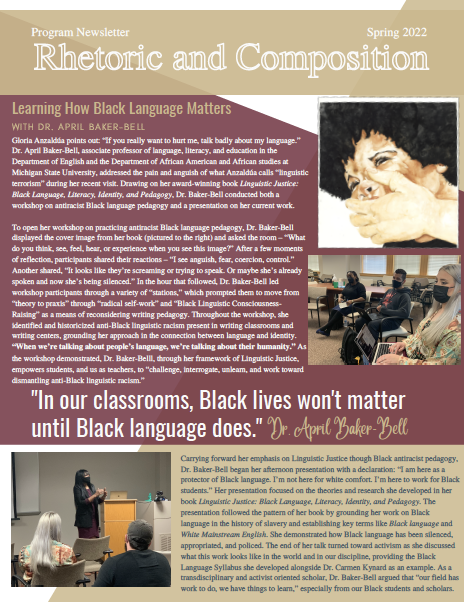 Spring 2022 Newsletter Thumbnail Image